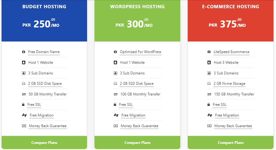 hostbreak hosting packages